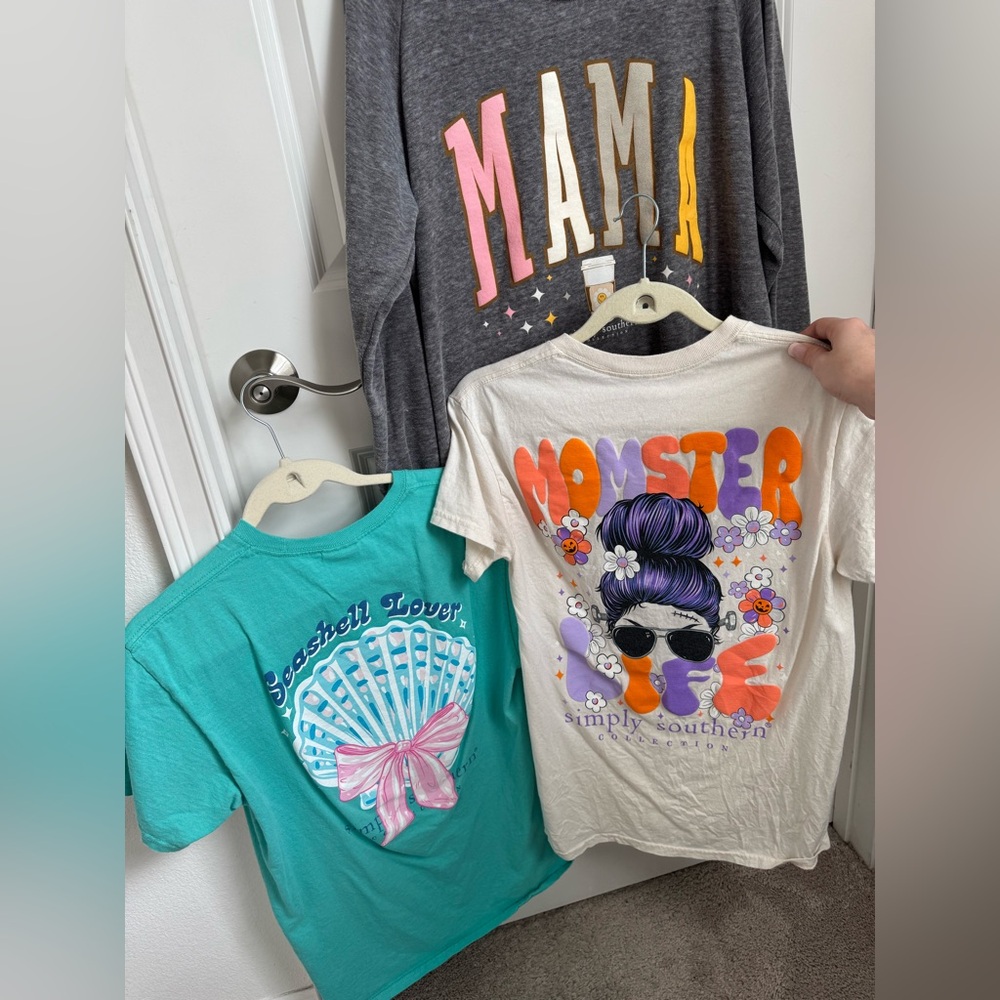Simply southern set of 3 tops